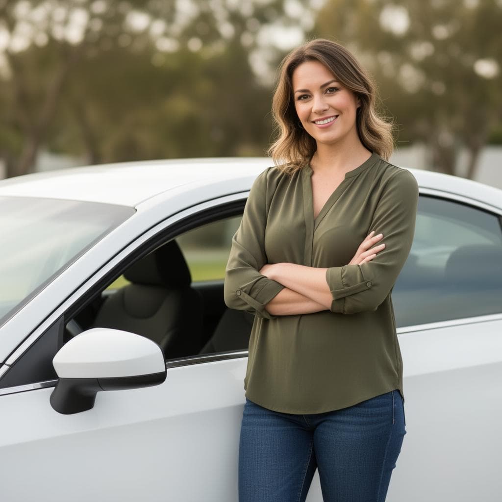 Instrutora de trânsito profissional